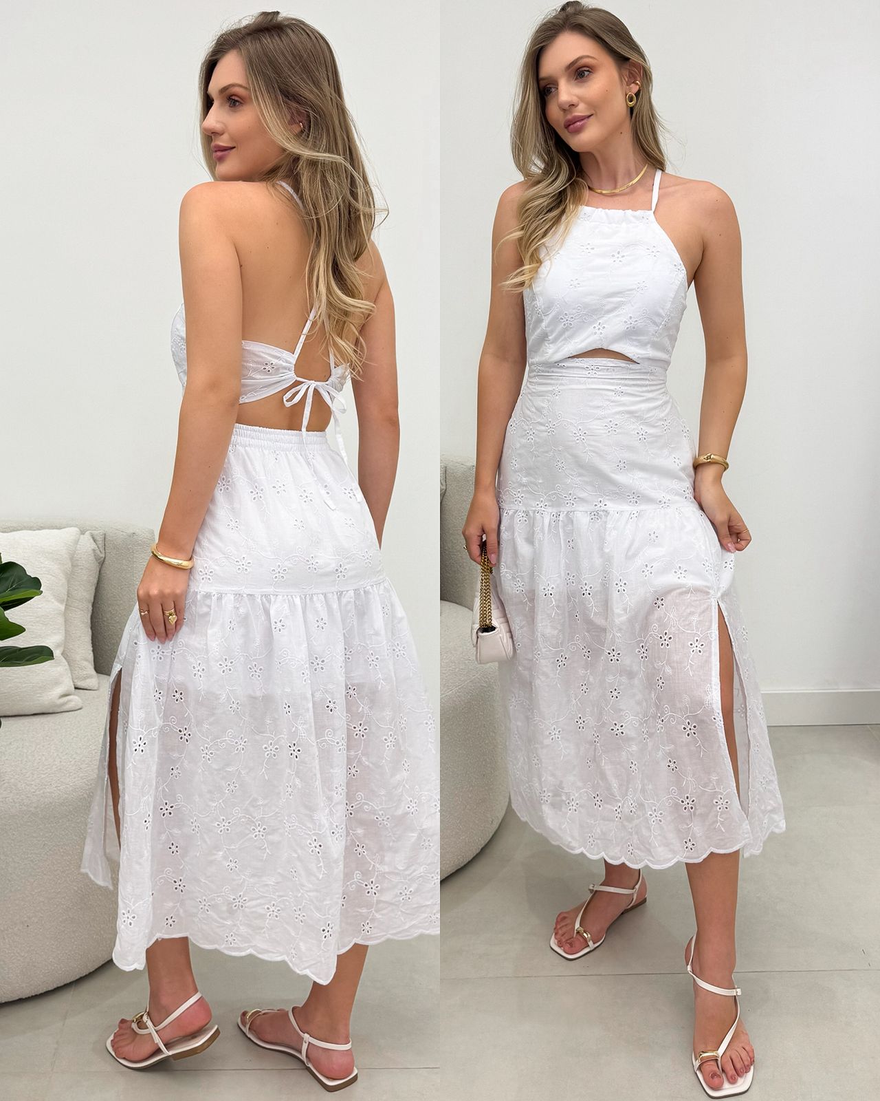 Vestido Ravena Branco 116710