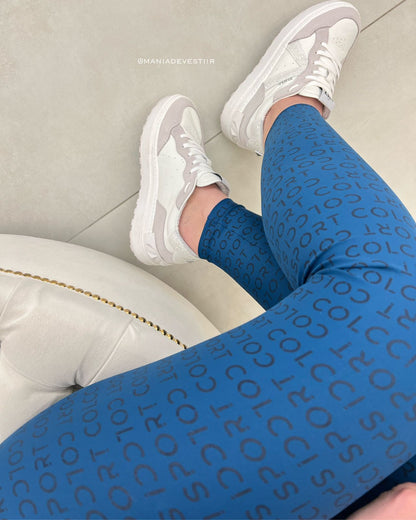 Calça Legging Colcci Azul 71541