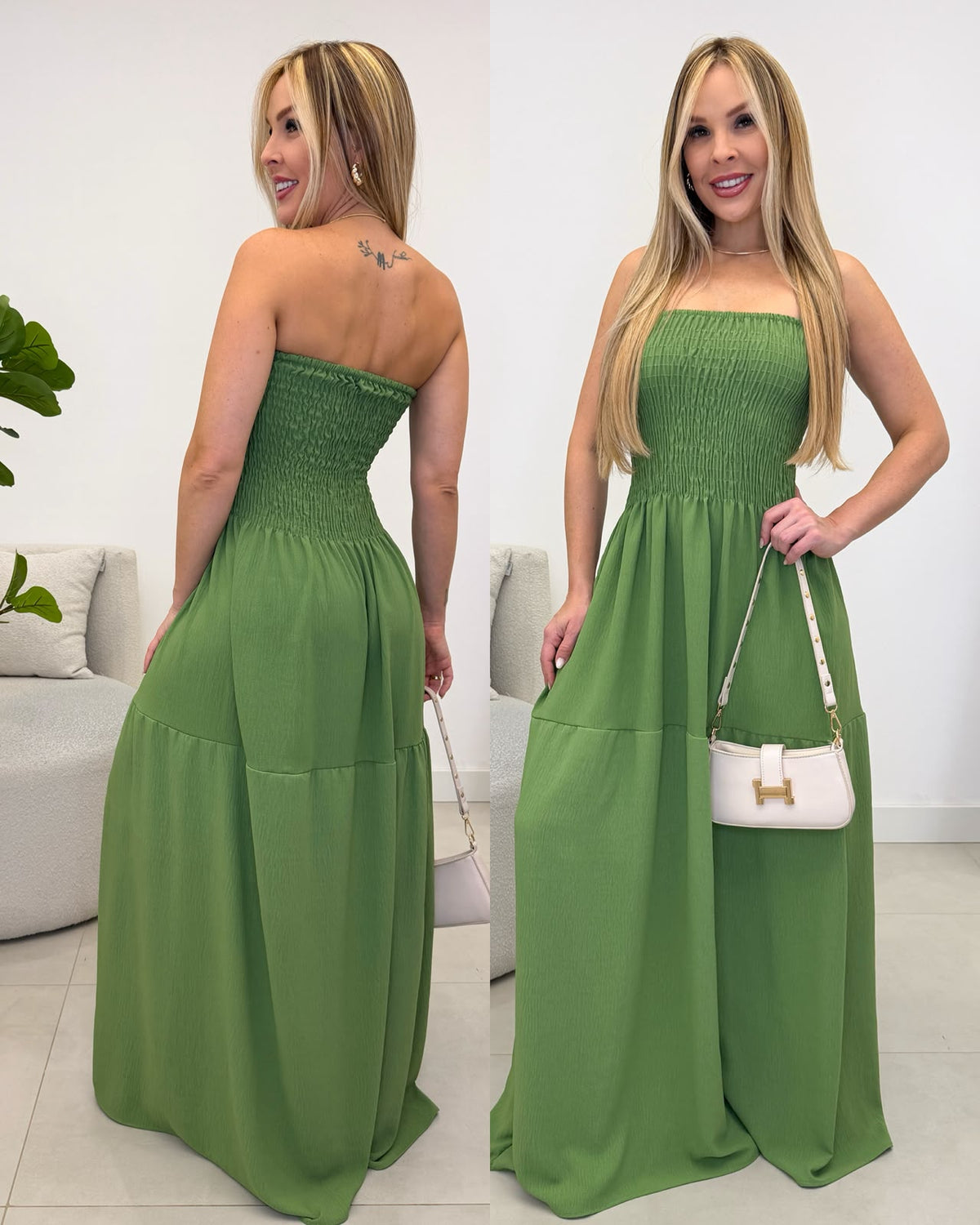 Vestido Jordana Verde 137087