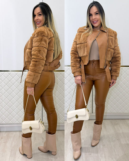 Jaqueta Luana Caramelo 134116