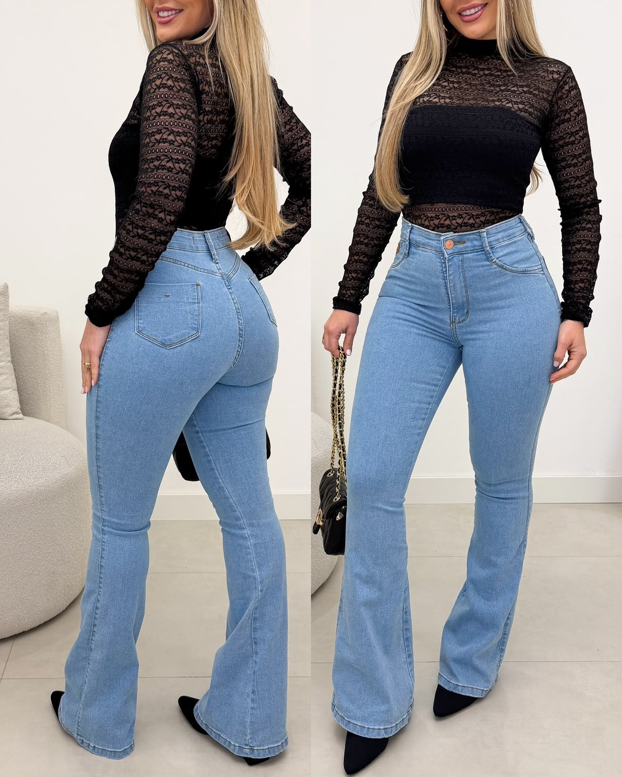 Calça Jeans Melinda Keity 134982