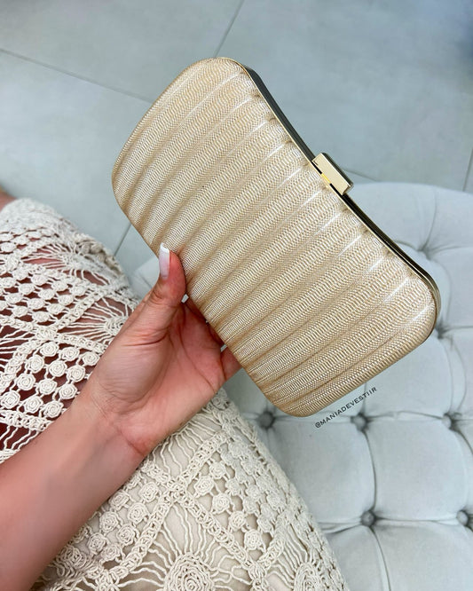 Bolsa Clutch Ágata Dourada 75259