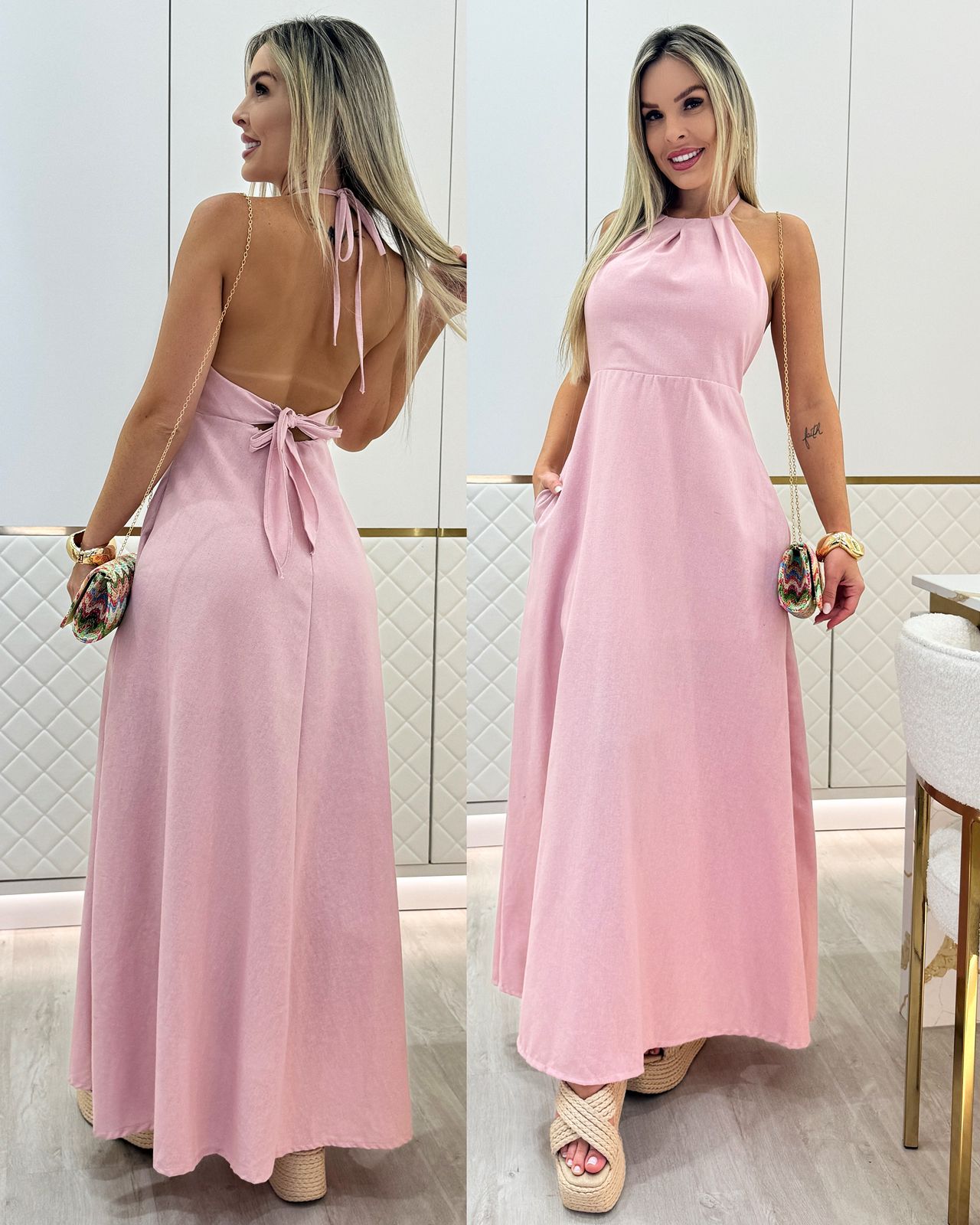 FULL SP-Vestido Kaira Rosa 77497