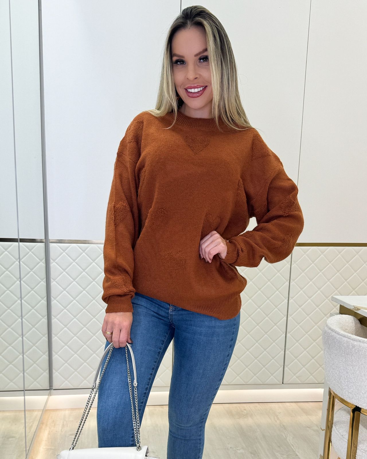 Blusa Camily Caramelo 99923