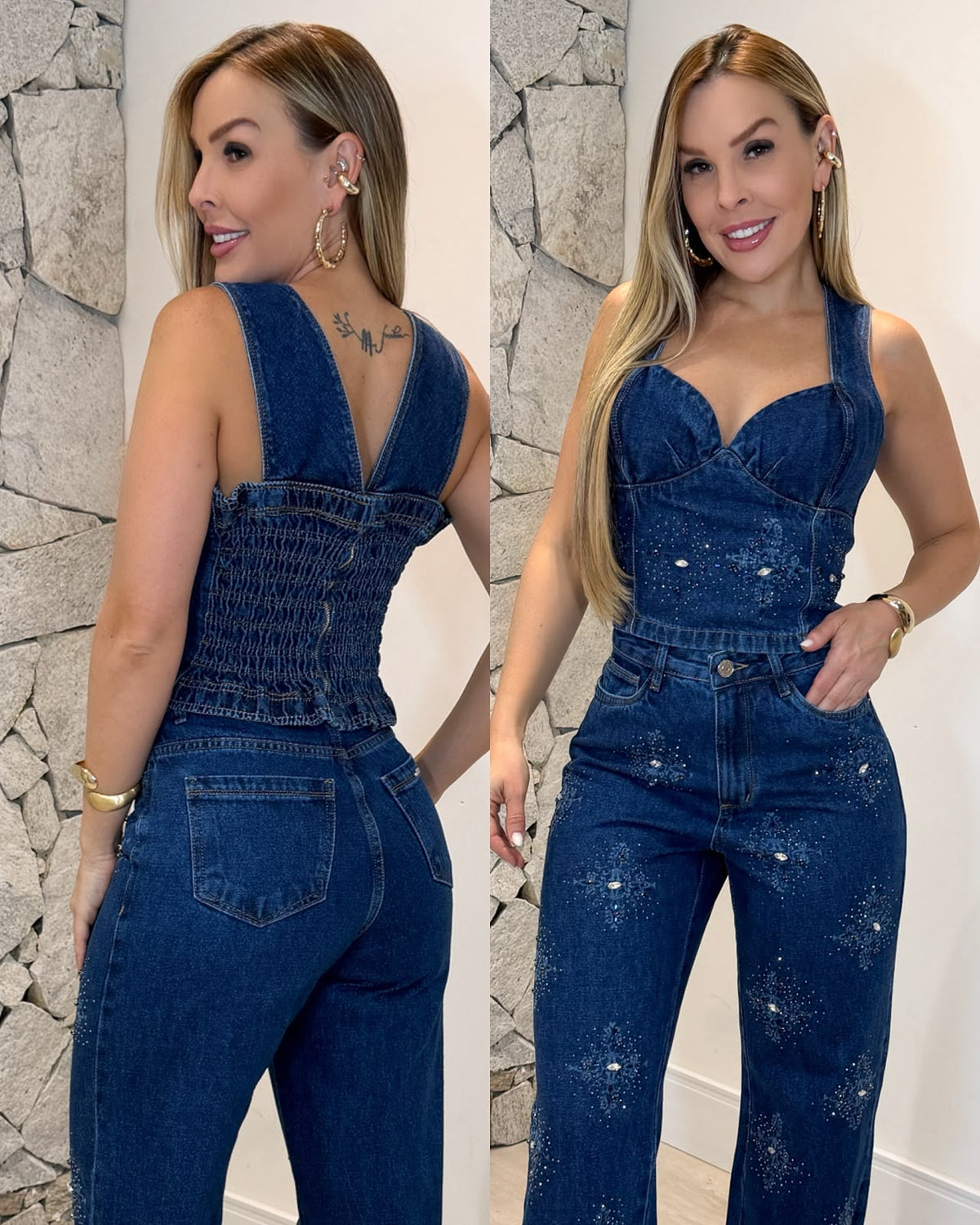 Cropped Jeans Consciência Luana 136975