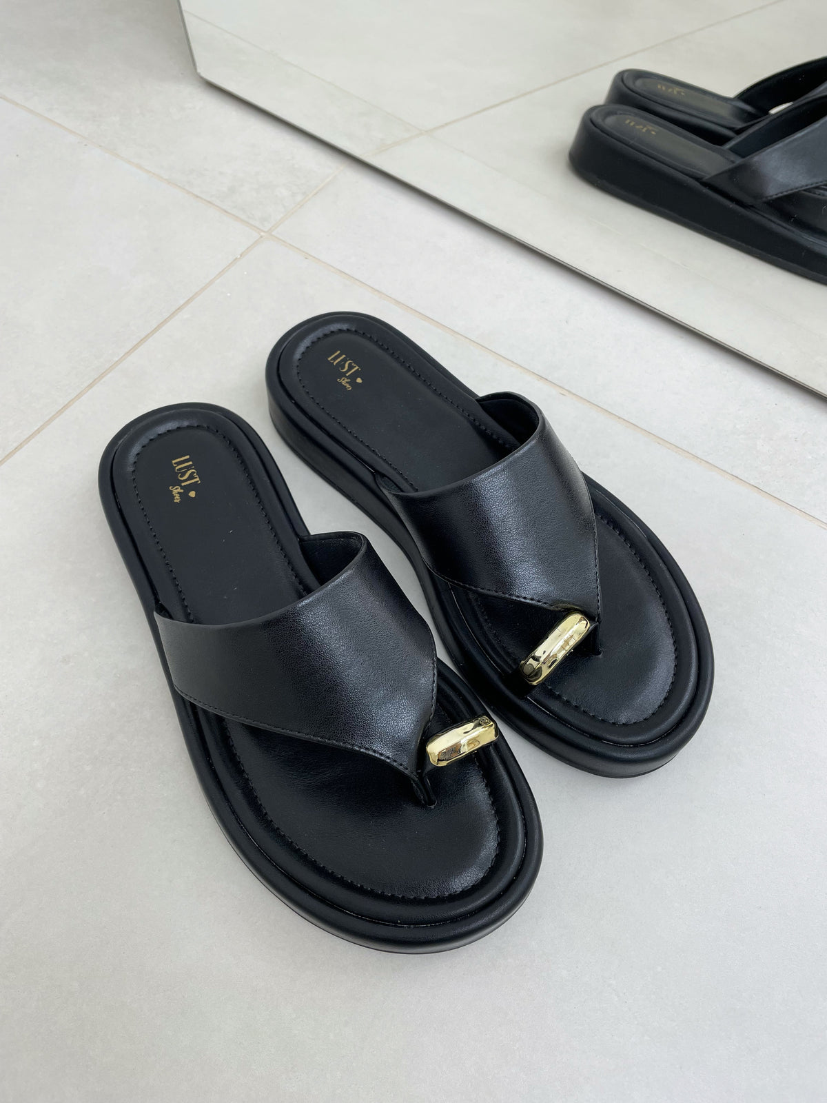 Flat Lust Shoes Pietra Black – 136934