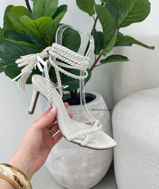 Sandália Lust Shoes Thayla White – 113692