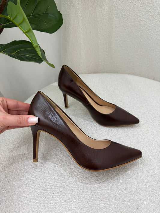 Scarpin Lust Shoes Angelina Marrom – 116541