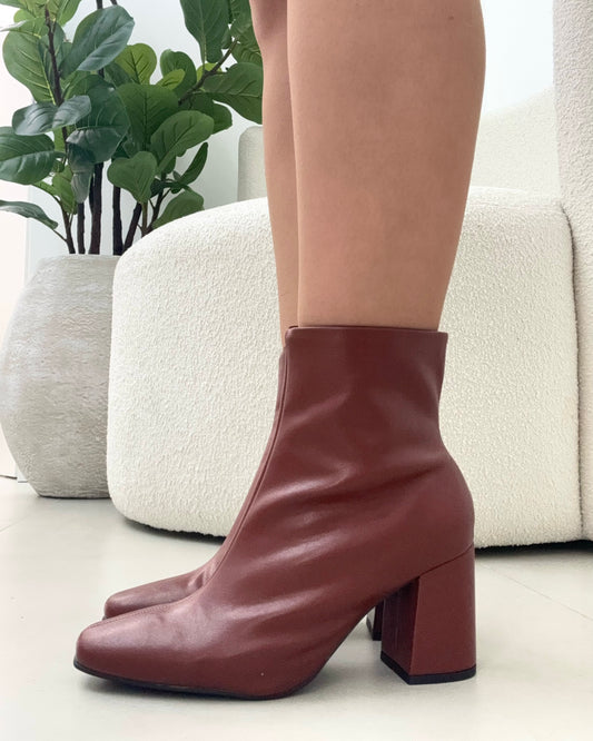 Bota Lust Shoes Sandra Basic Terracota – 129195
