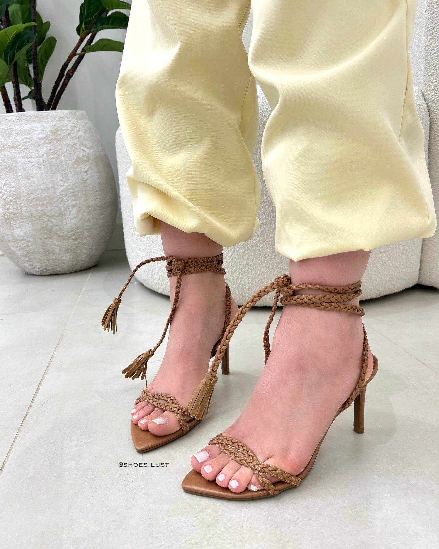 Sandália Lust Shoes Thayla Marrom – 113745