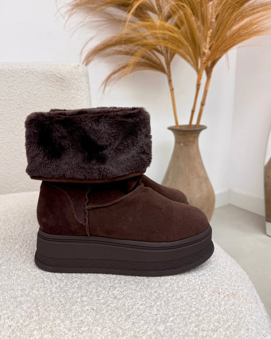 Bota Lust Shoes Alaska 2 em 1 Marrom Café – 133701