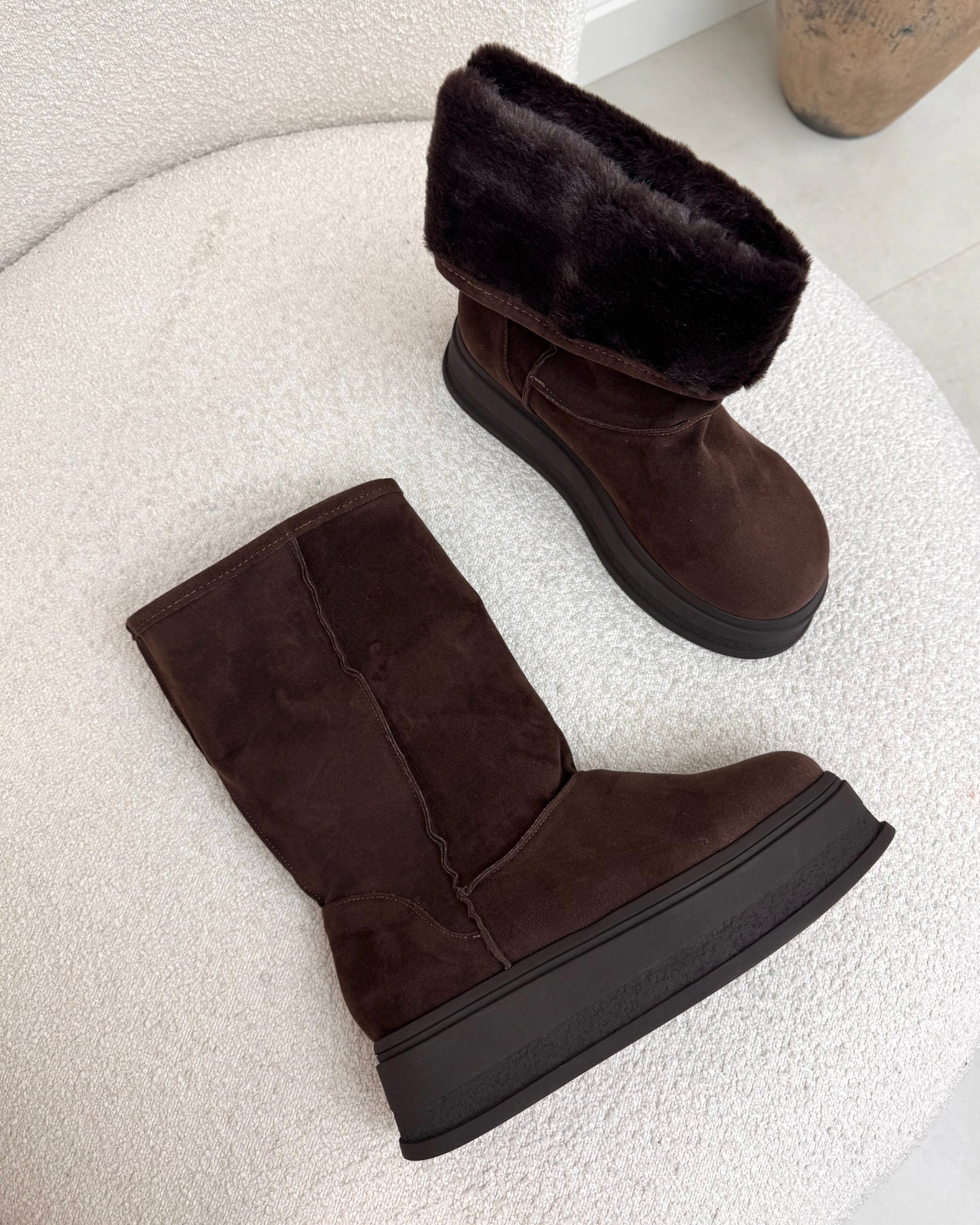 Bota Lust Shoes Alaska 2 em 1 Marrom Café – 133701