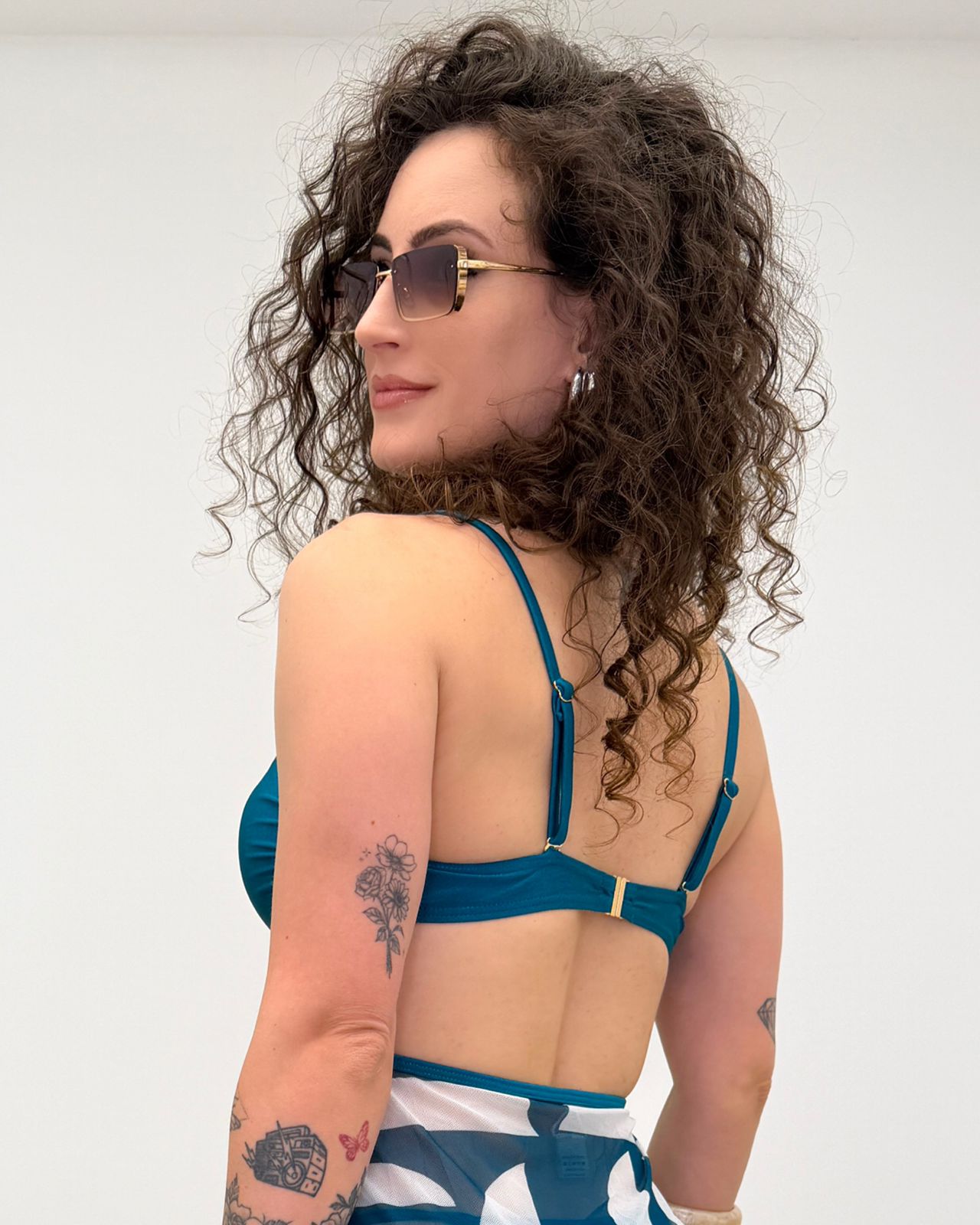 Biquíni 3 Peças Joice Verde Petróleo 126745