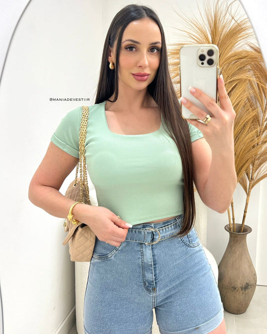 Cropped Kassiane Verde 113432