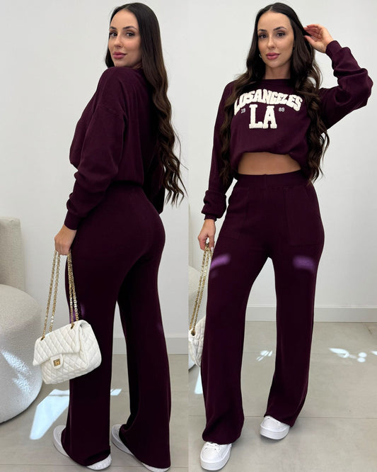 Conjunto Karen Vinho 129546