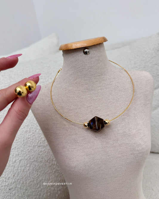 Conjunto Colar e Brinco Cecilia 102931