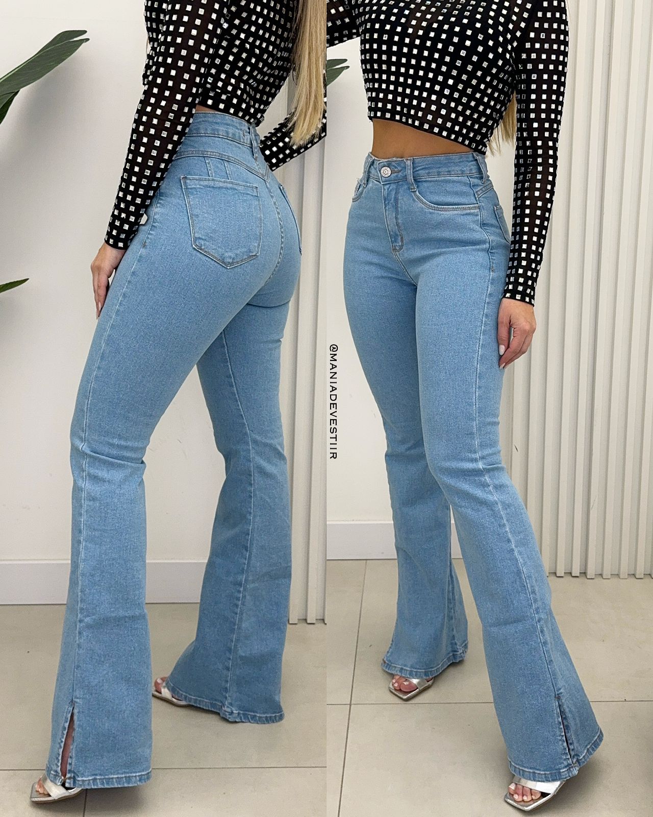 Calça Jeans Flare Glauline 68543