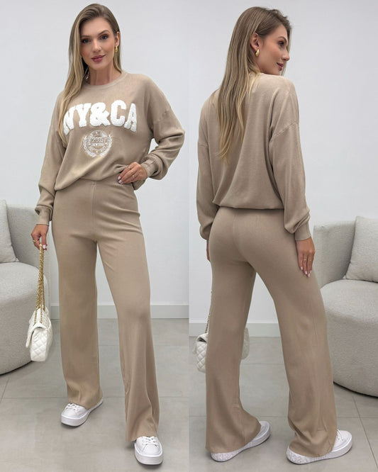 Conjunto Isis Bege 133694