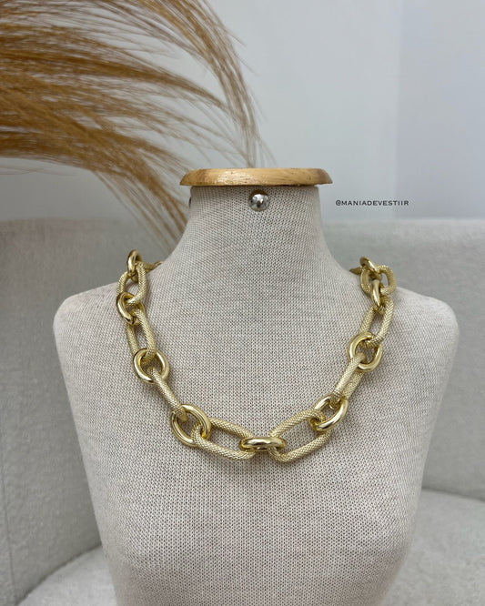 Colar Corrente Mabelle Dourado 110044