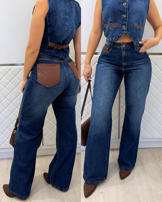 Calça Jeans Conciência Helem 134265