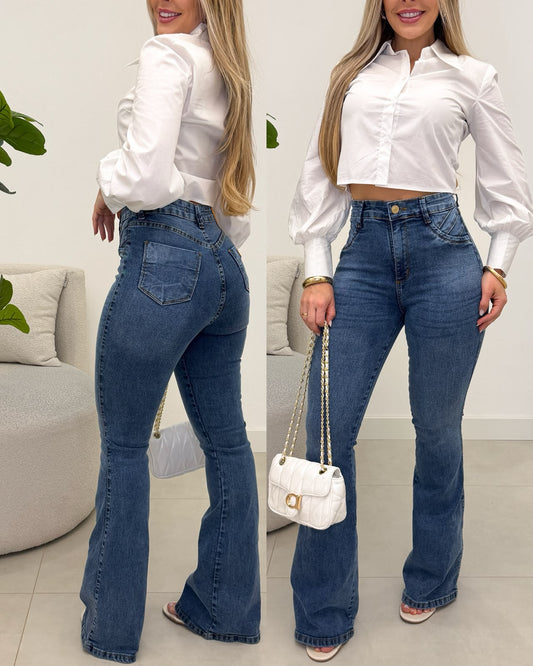 Calça Jeans Melinda Poliana 137262