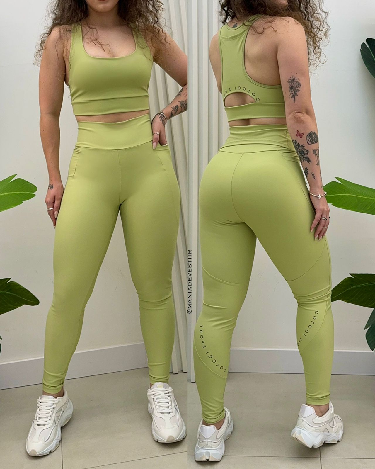 Calça Legging Colcci Verde 86143