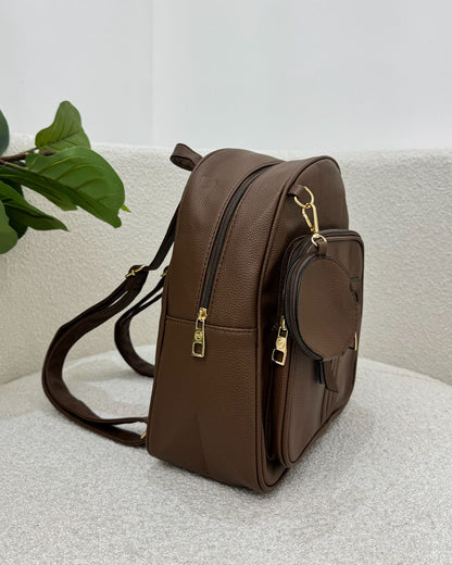 Mochila Mania Essenza Marrom 129161