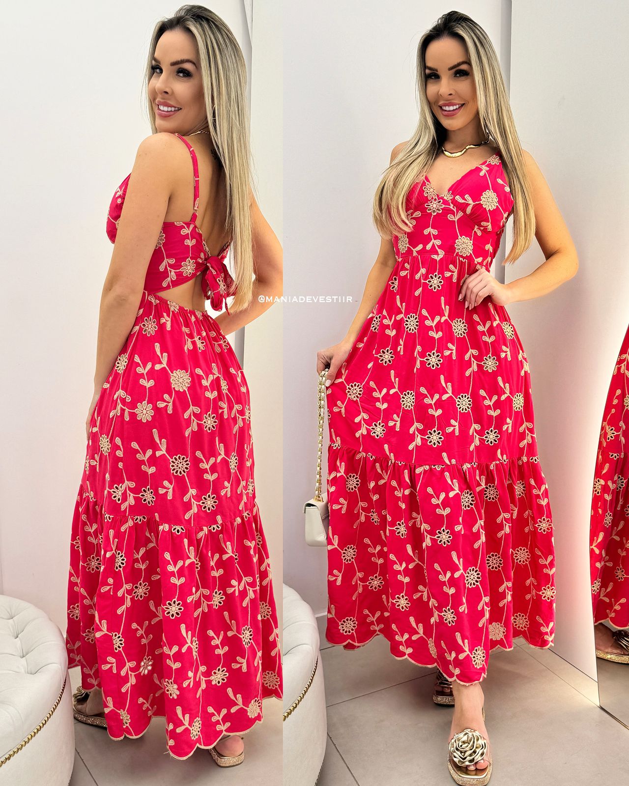 Vestido Sabrina Rosa 68781