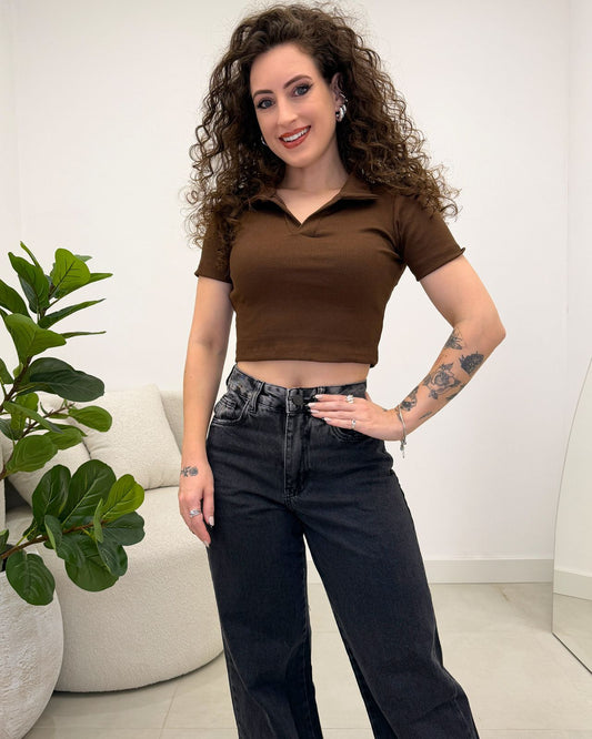 Cropped Deise Chocolate 127326