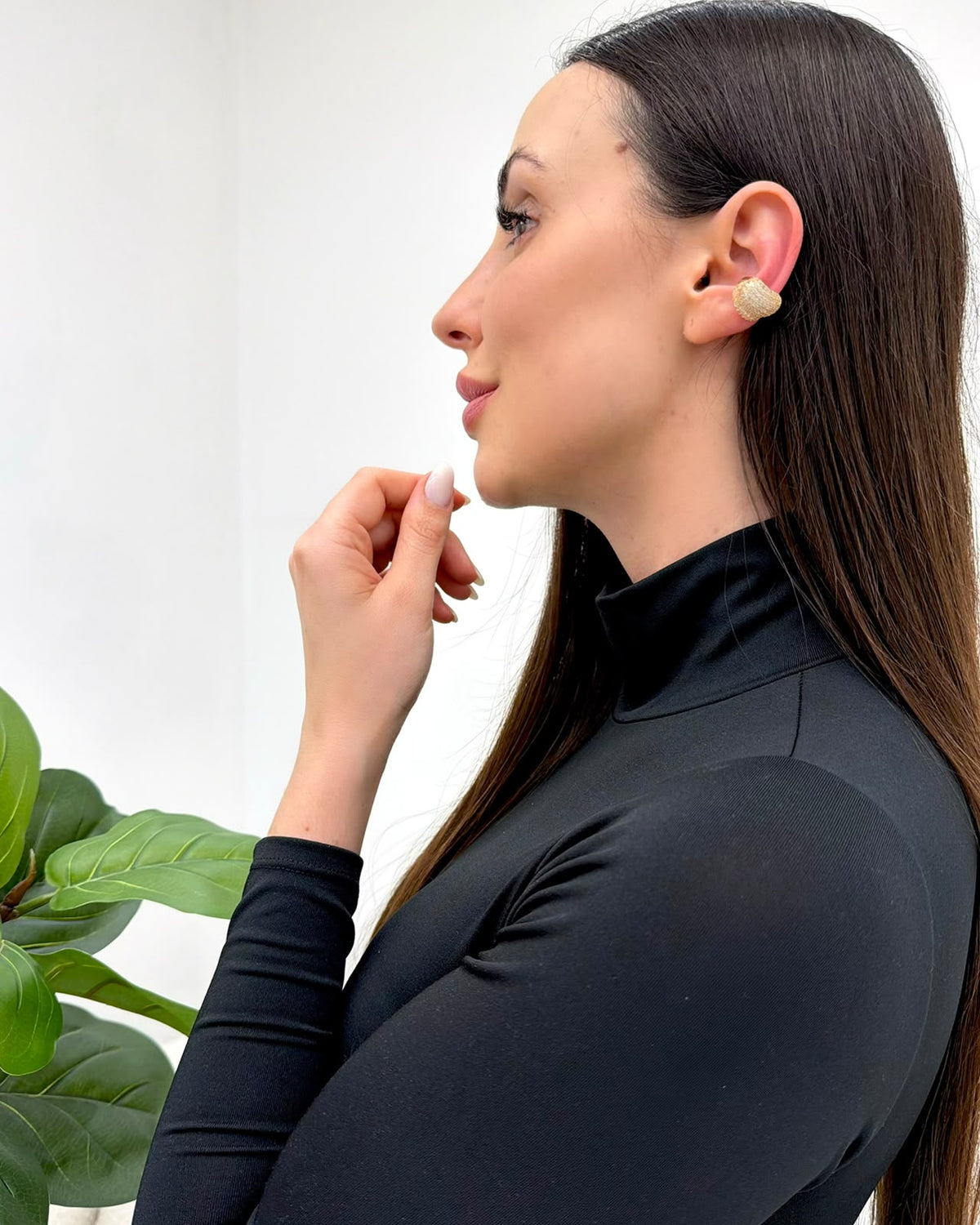 Brinco Mania Essenza Dourado Ear Cuff 137590