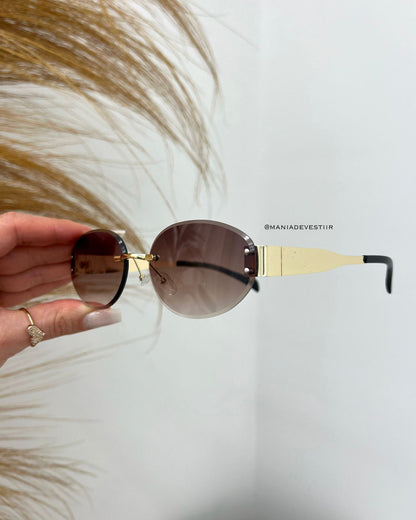 Óculos De Sol Pamela Marrom 113630