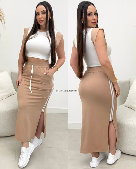 Conjunto Acassia Bege 113465