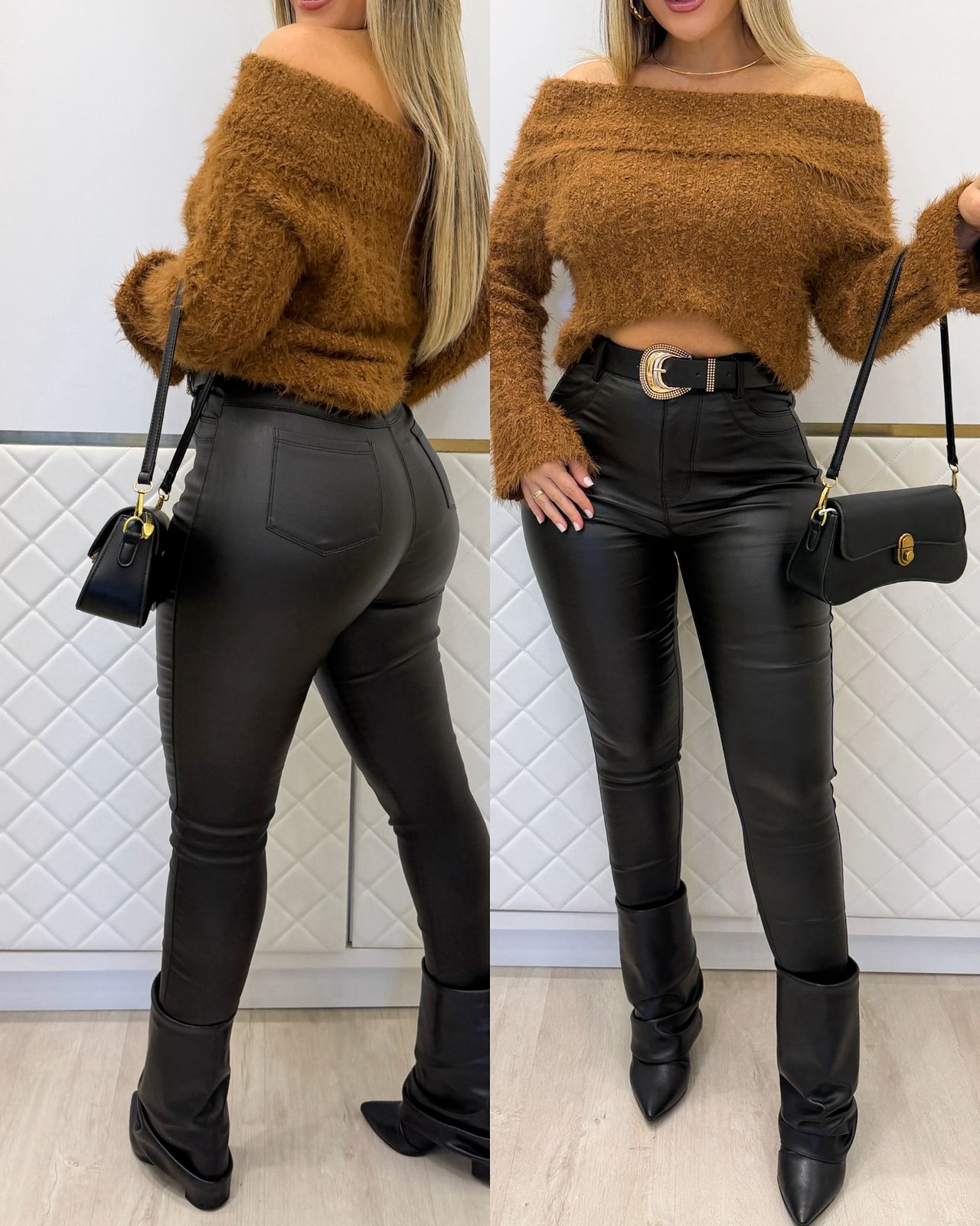 Calça Resinada Alana 134209