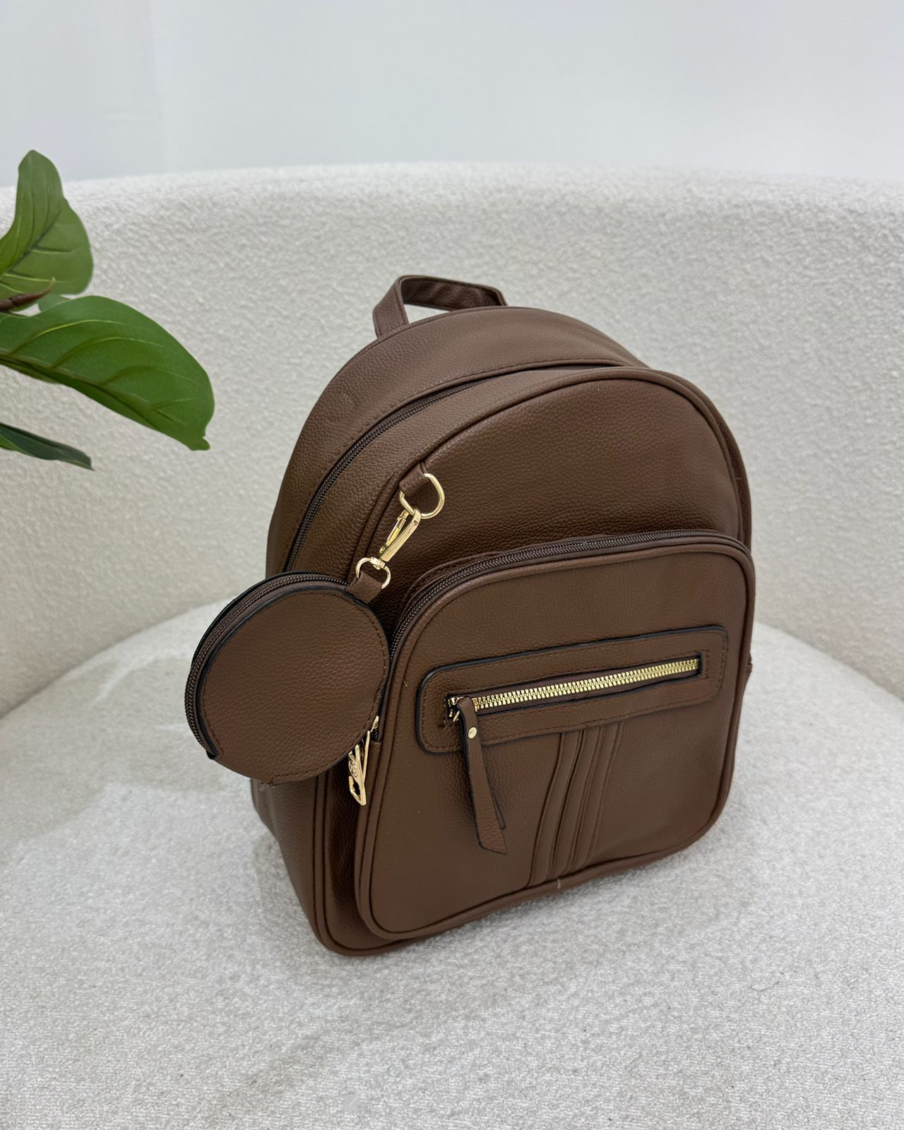 Mochila Mania Essenza Marrom 129161