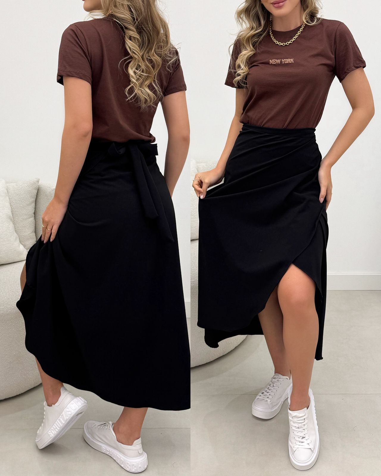 BLACK Saia Envelope Valkiria 116365