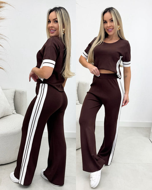 Conjunto Rebeca Chocolate 110153