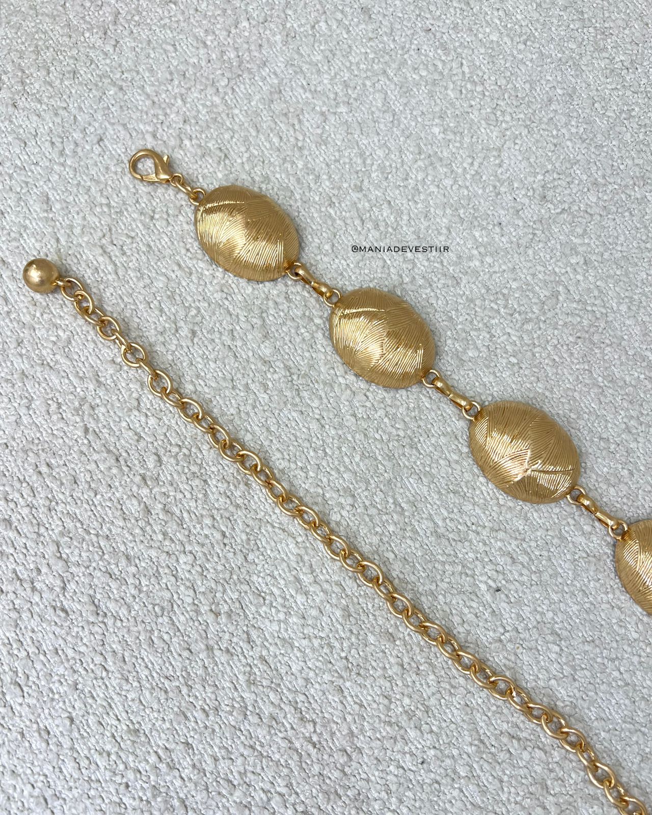 ﻿Cinto Serene Dourado 110278