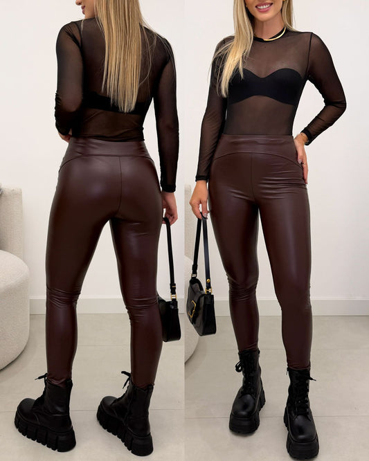 Calça Legging Kedna Chocolate 129600