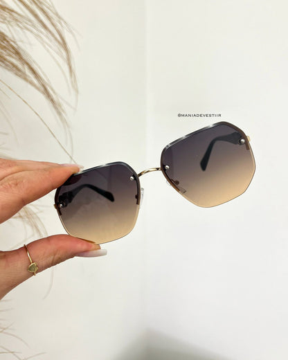 Óculos De Sol Veneza Marrom 110077