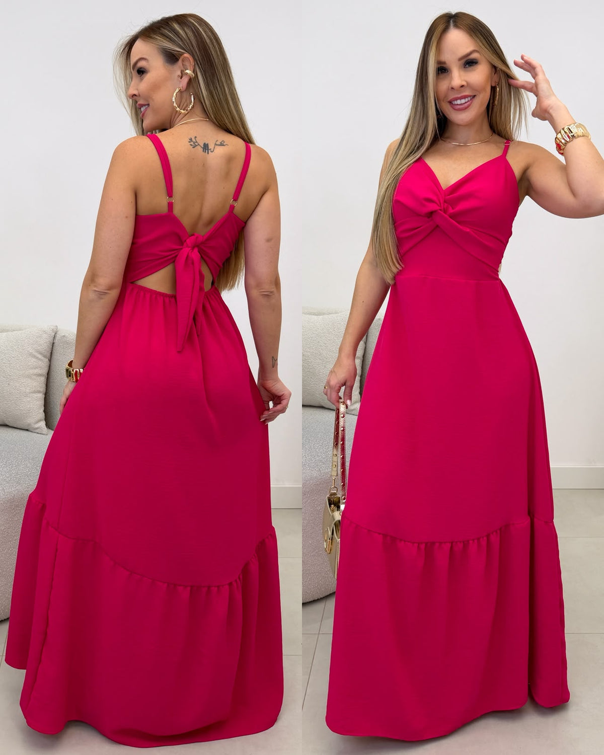 Vestido Larrisa Rosa Pink 136773
