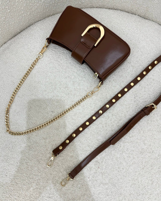 Bolsa Mania Essenza Marrom 133631