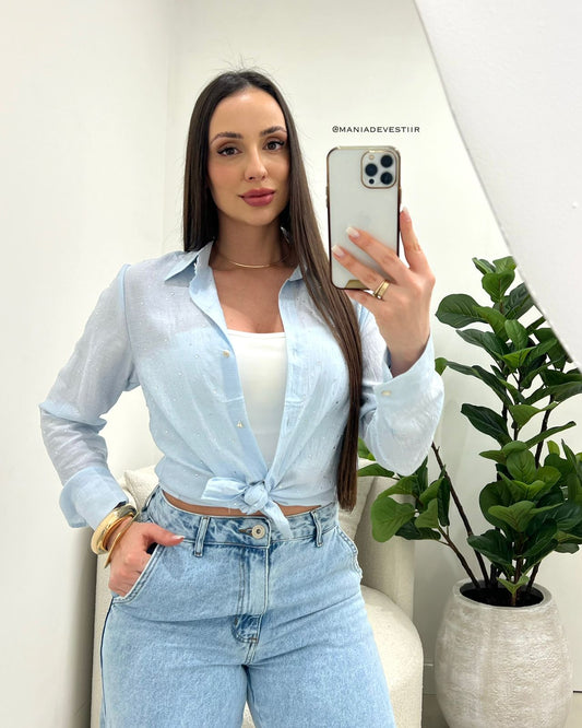 Camisa Tailini Azul 106993