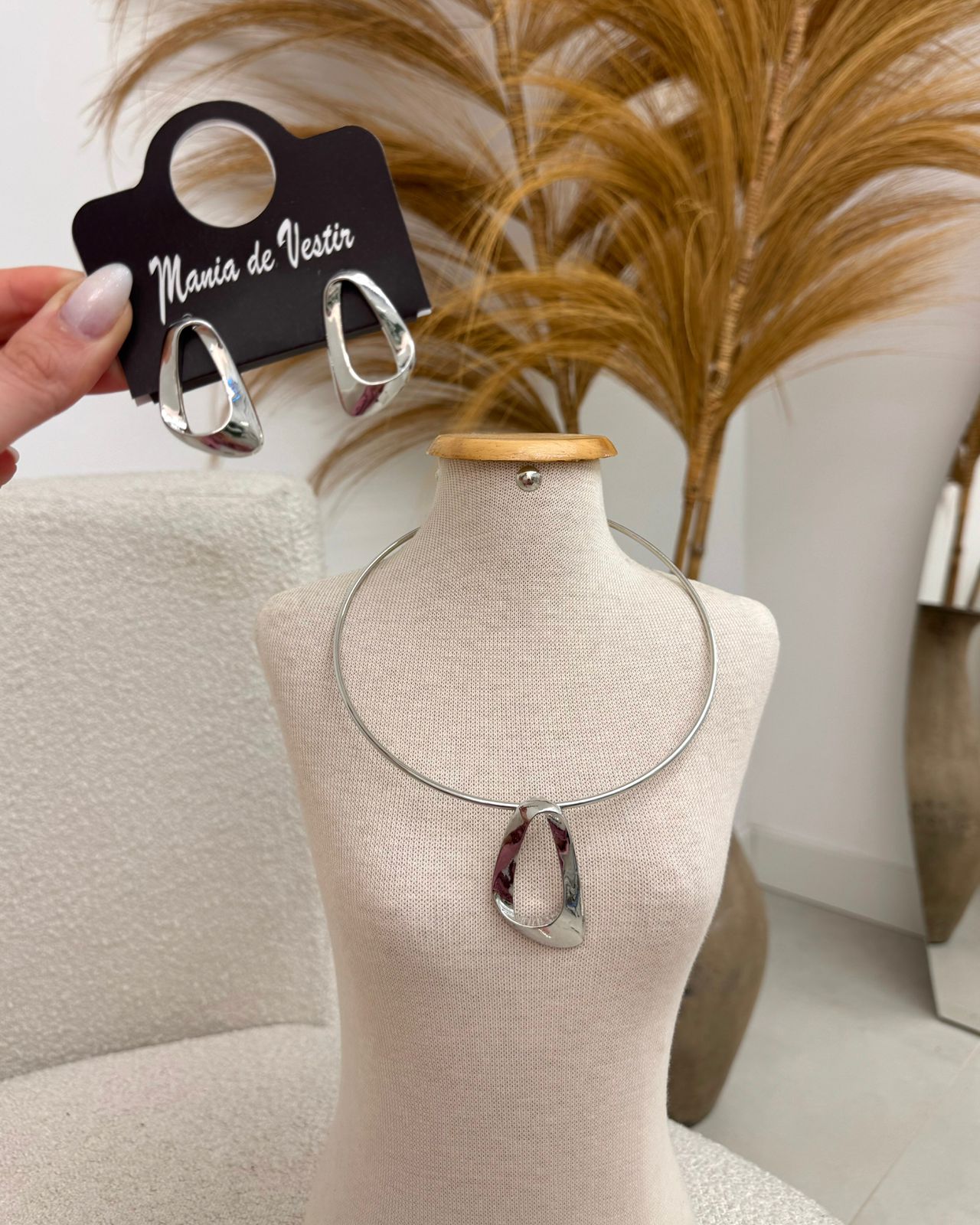 Conjunto Colar e Brinco Mania Essenza 133841
