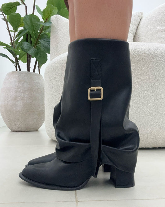 Bota Capa Lust Shoes Hanna Black –