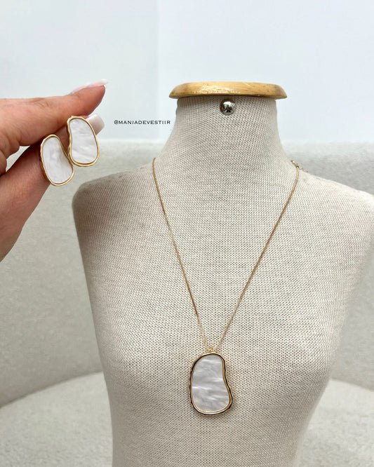 Conjunto Colar e Brinco Livia 104887