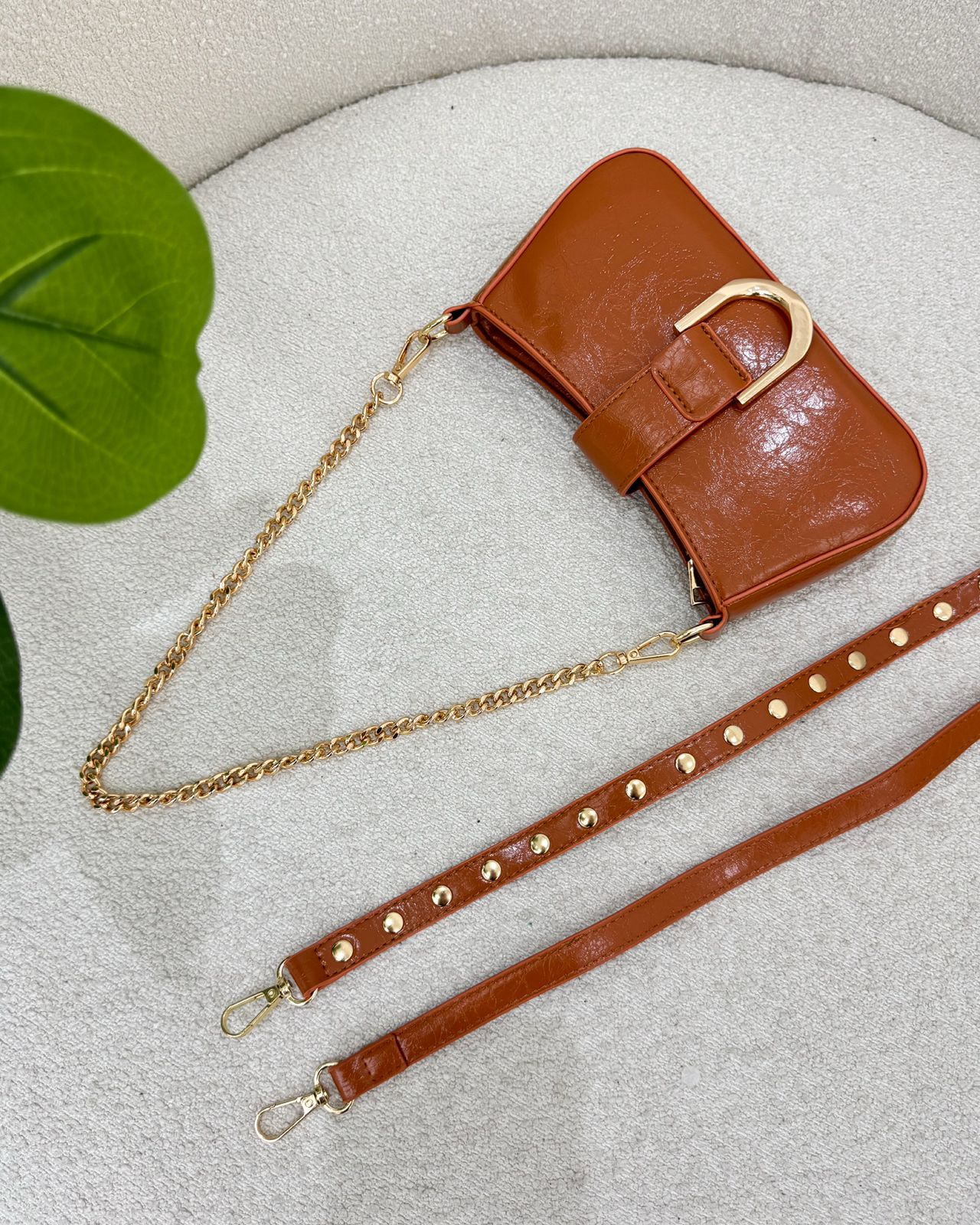 Bolsa Mania Essenza Caramelo 129154