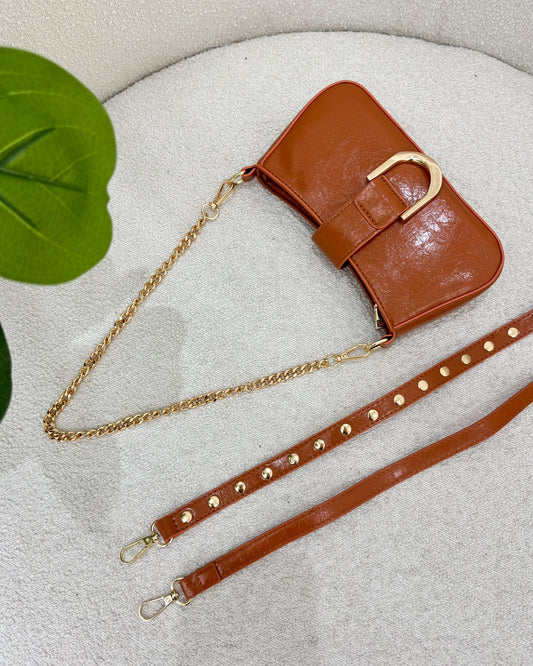 Bolsa Mania Essenza Caramelo 129154