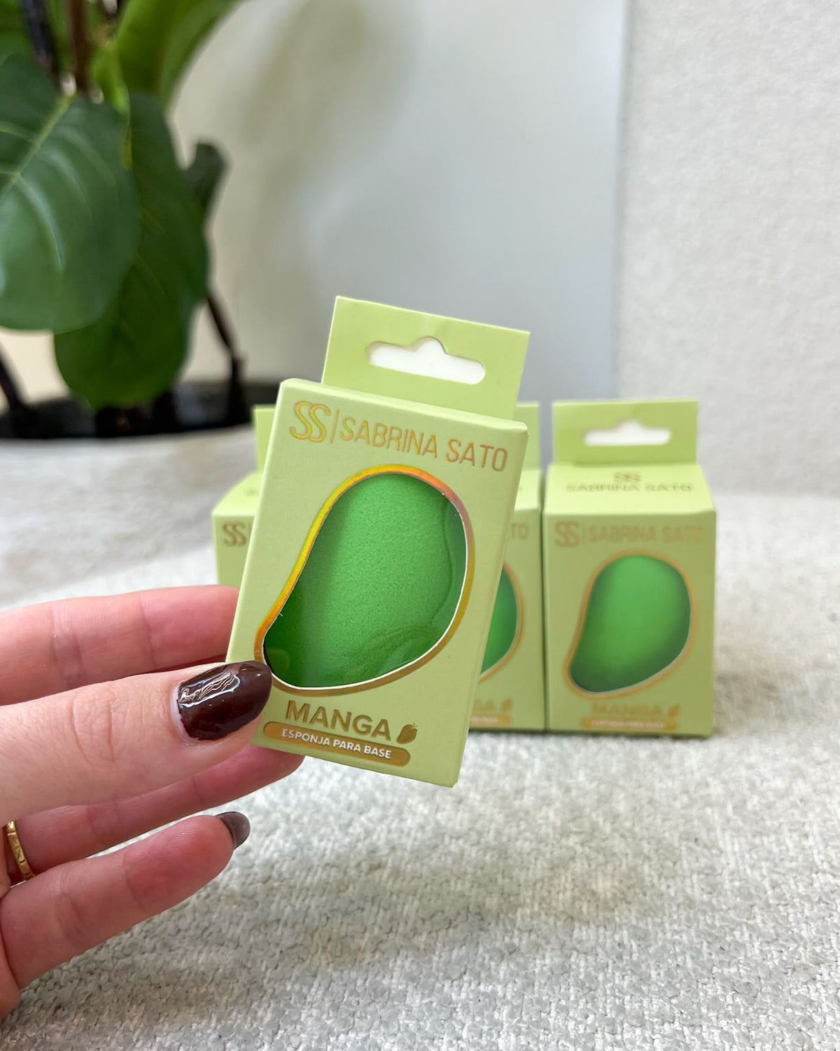 Esponja De Maquiagem Mania Make Verde 137896