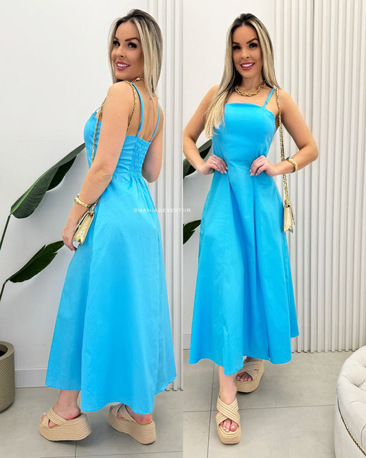 FULL SP-Vestido Natila Azul 70815