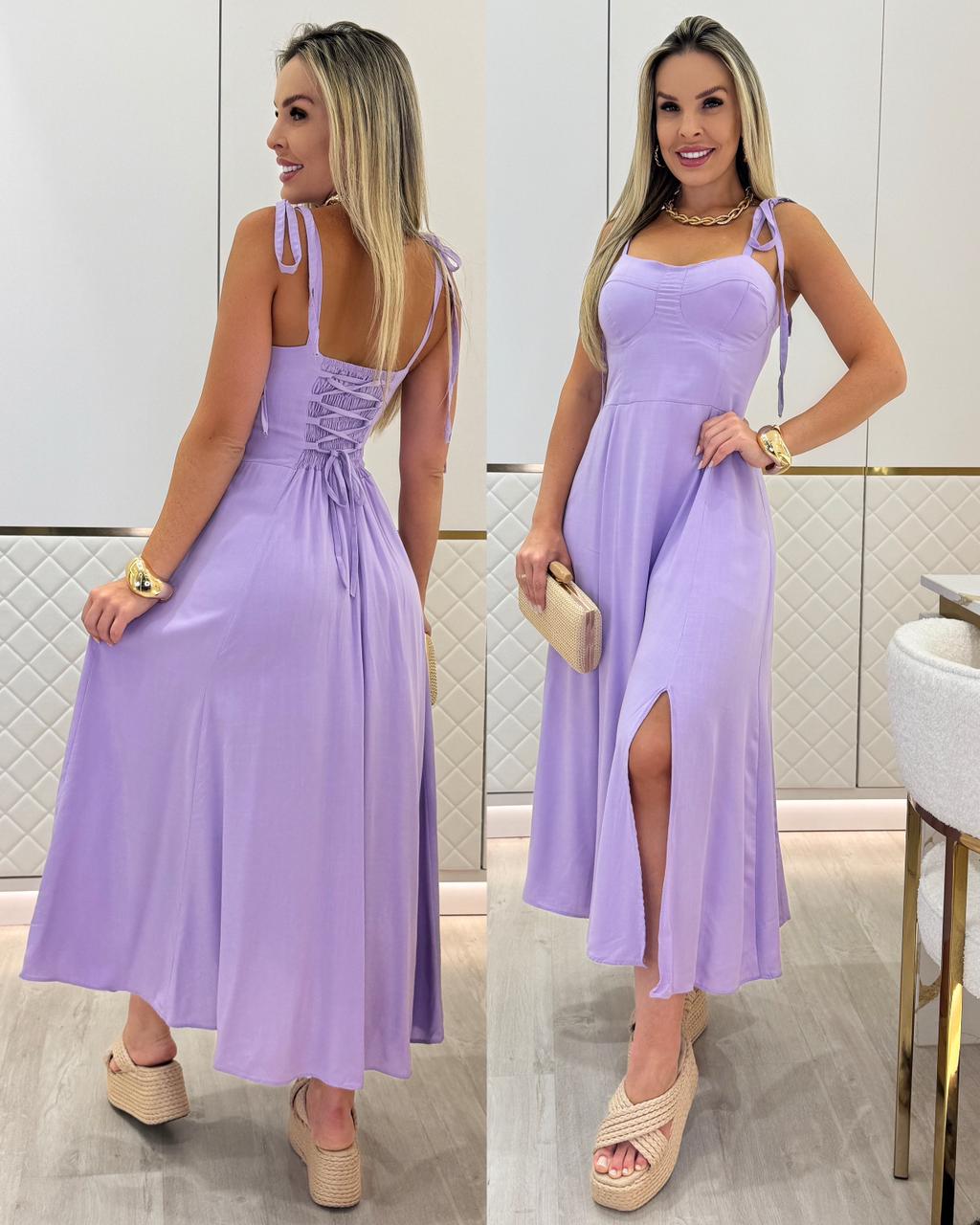 FULL SP- Vestido Loana Lilás 75811